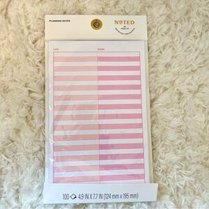 Noted by Post-it‎ 4.9x7.7 Work/Life Planning Sticky Notes - 100ct